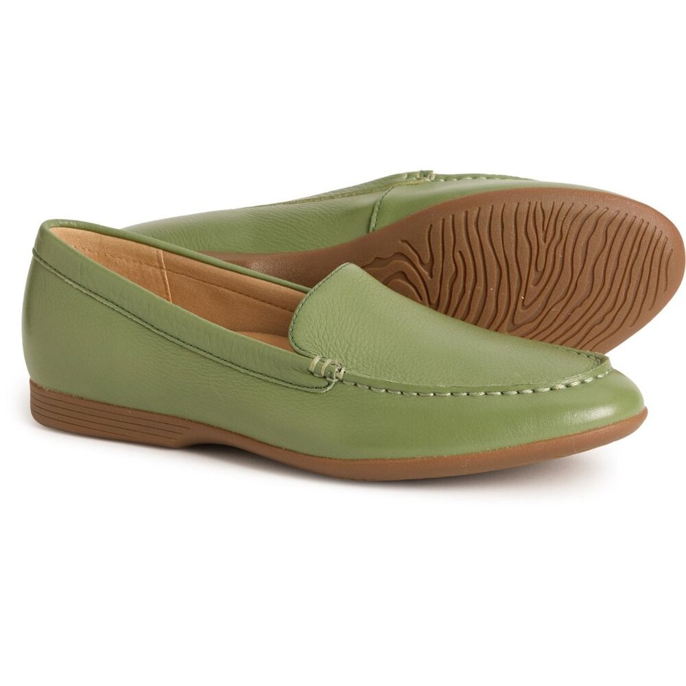 DEAL!  new Dansko Lorri Loafers Leather Slip-Ons in Jade Waxy  For Women 925 4s2 - Picture 2 of 7